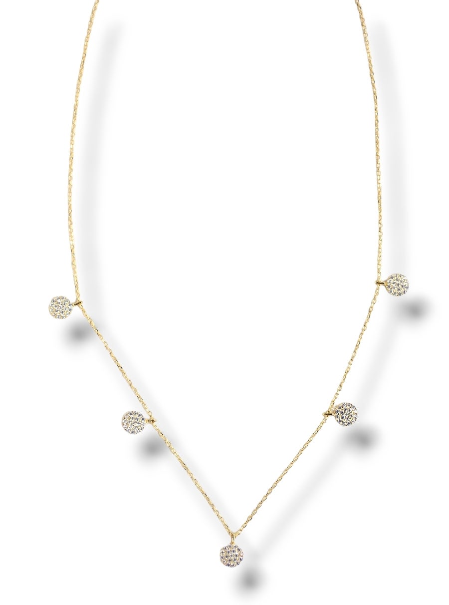 GOLD DISC CHOKER NECKLACE – The Paper Dress
